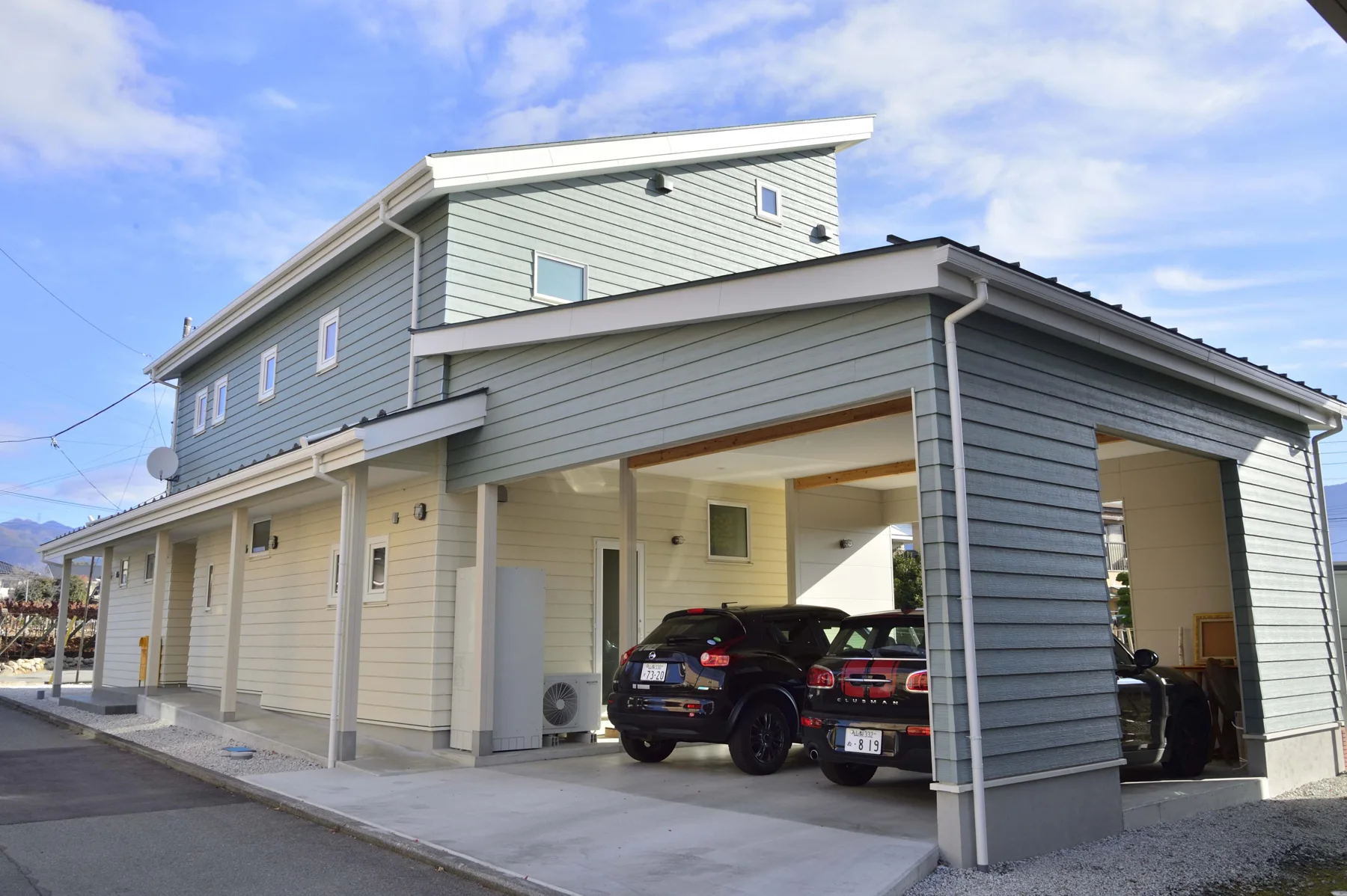 建物の正面